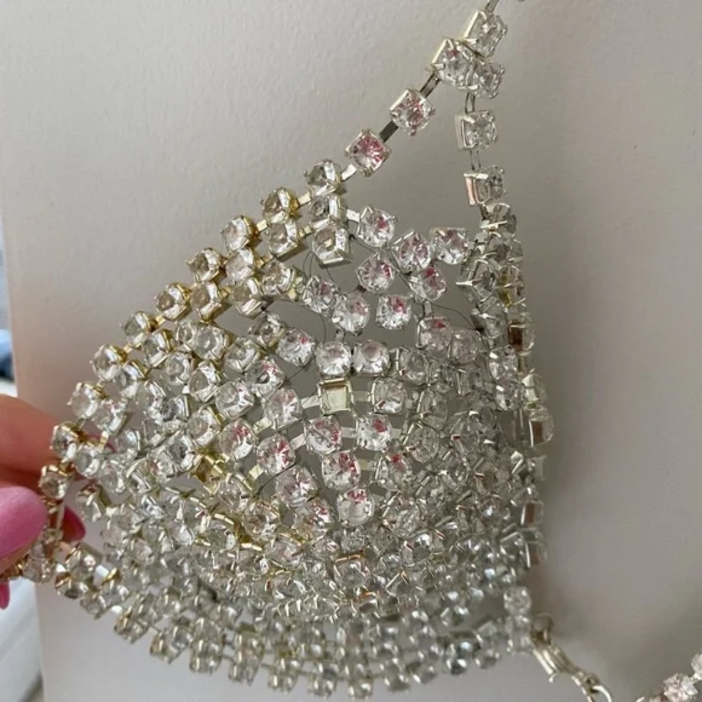 MEOW! Rhinestone bra - Picture 11 of 15